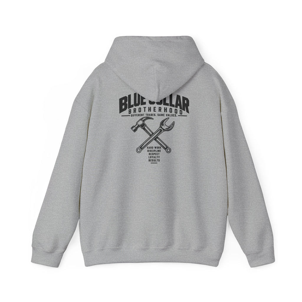 Unisex Heavyweight Blue Collar Brotherhood Hoodie