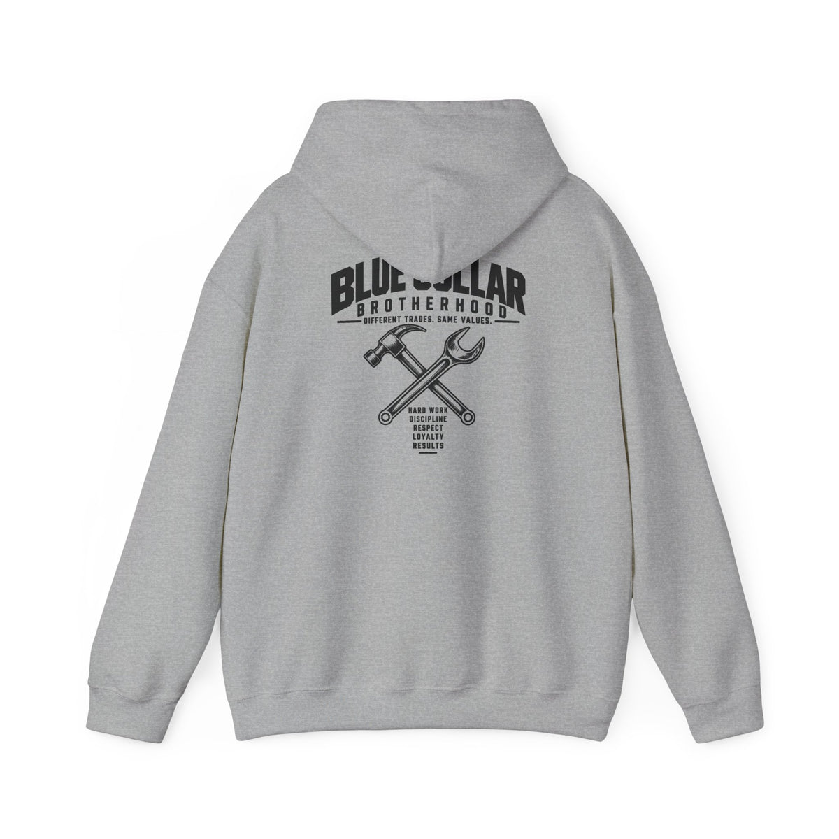 Unisex Heavyweight Blue Collar Brotherhood Hoodie