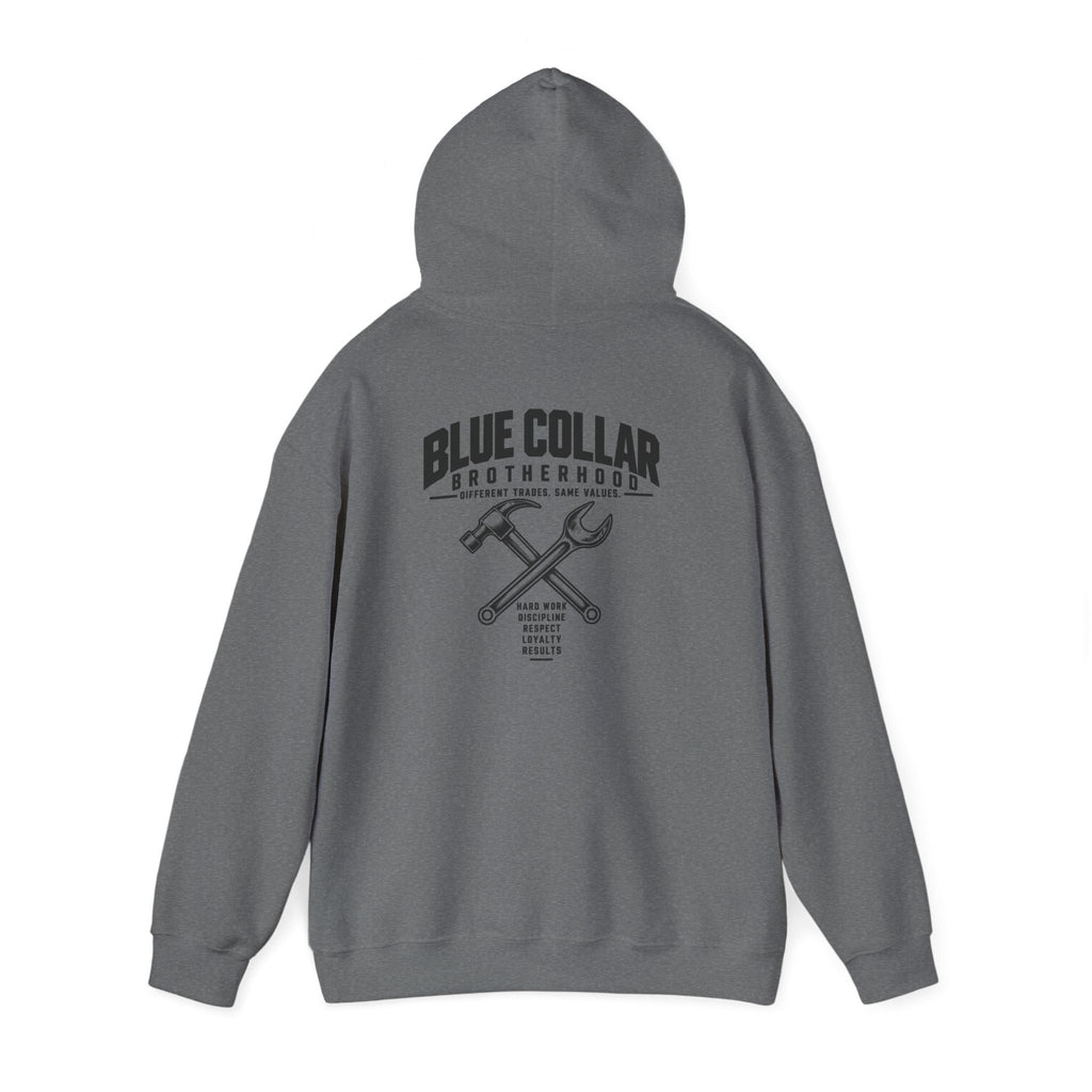 Unisex Heavyweight Blue Collar Brotherhood Hoodie