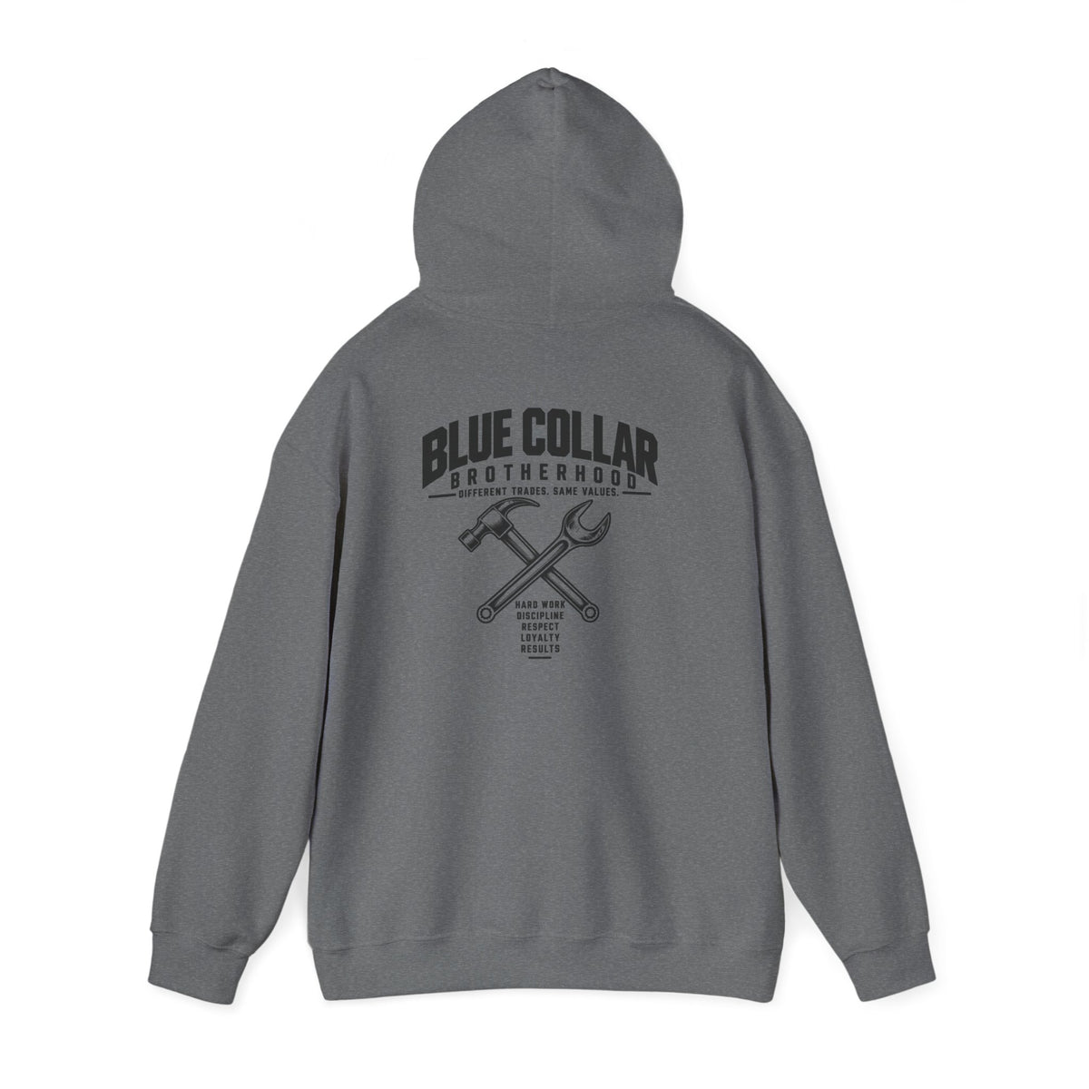 Unisex Heavyweight Blue Collar Brotherhood Hoodie