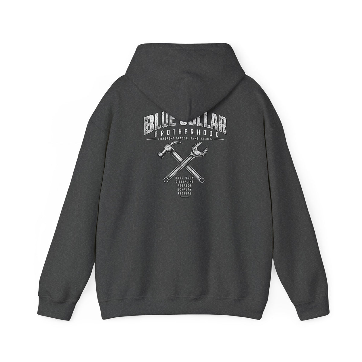 Unisex Heavyweight Blue Collar Brotherhood Hoodie
