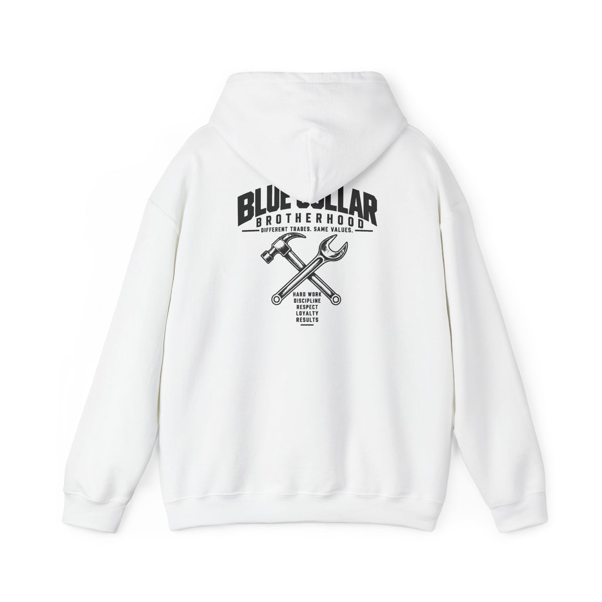 Unisex Heavyweight Blue Collar Brotherhood Hoodie