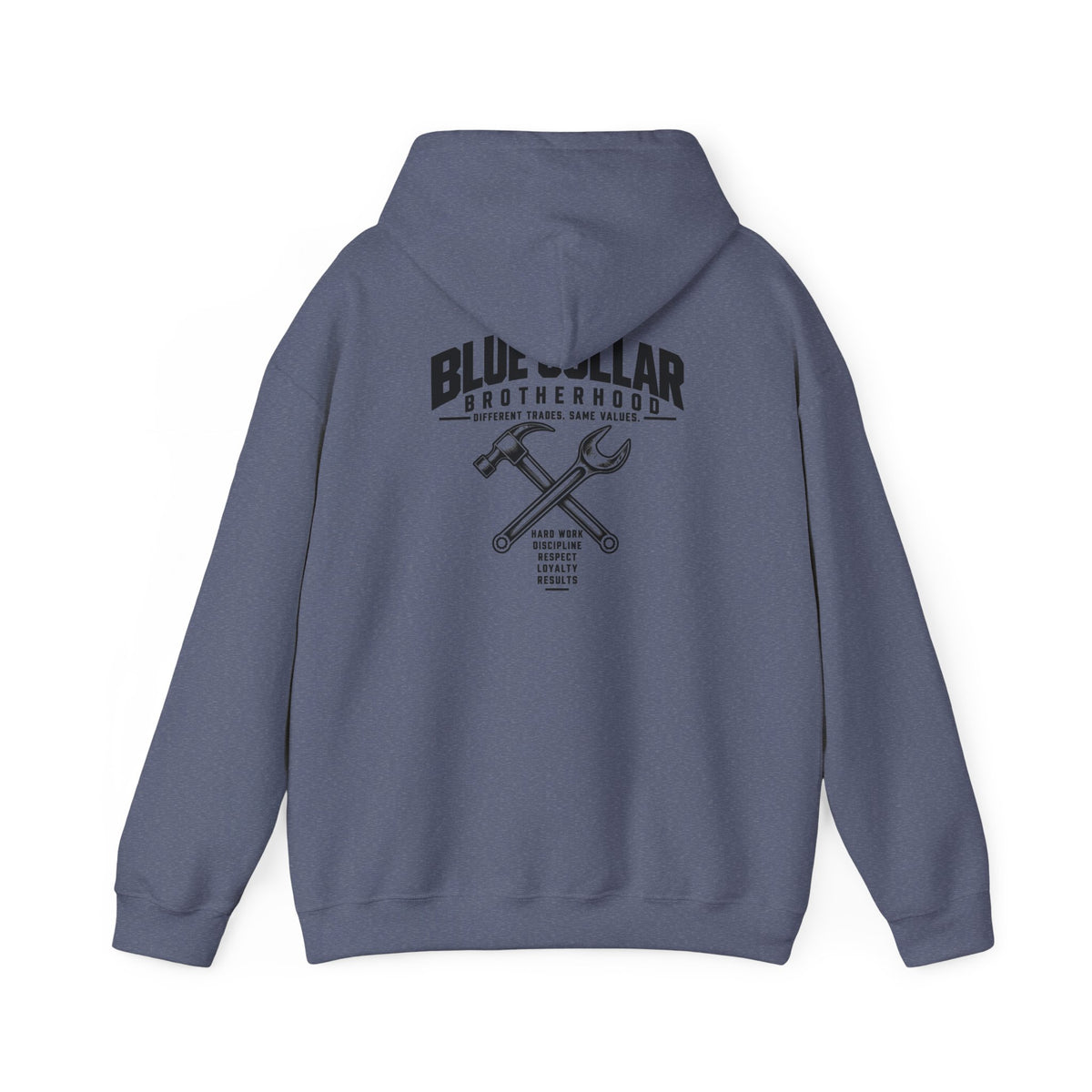 Unisex Heavyweight Blue Collar Brotherhood Hoodie