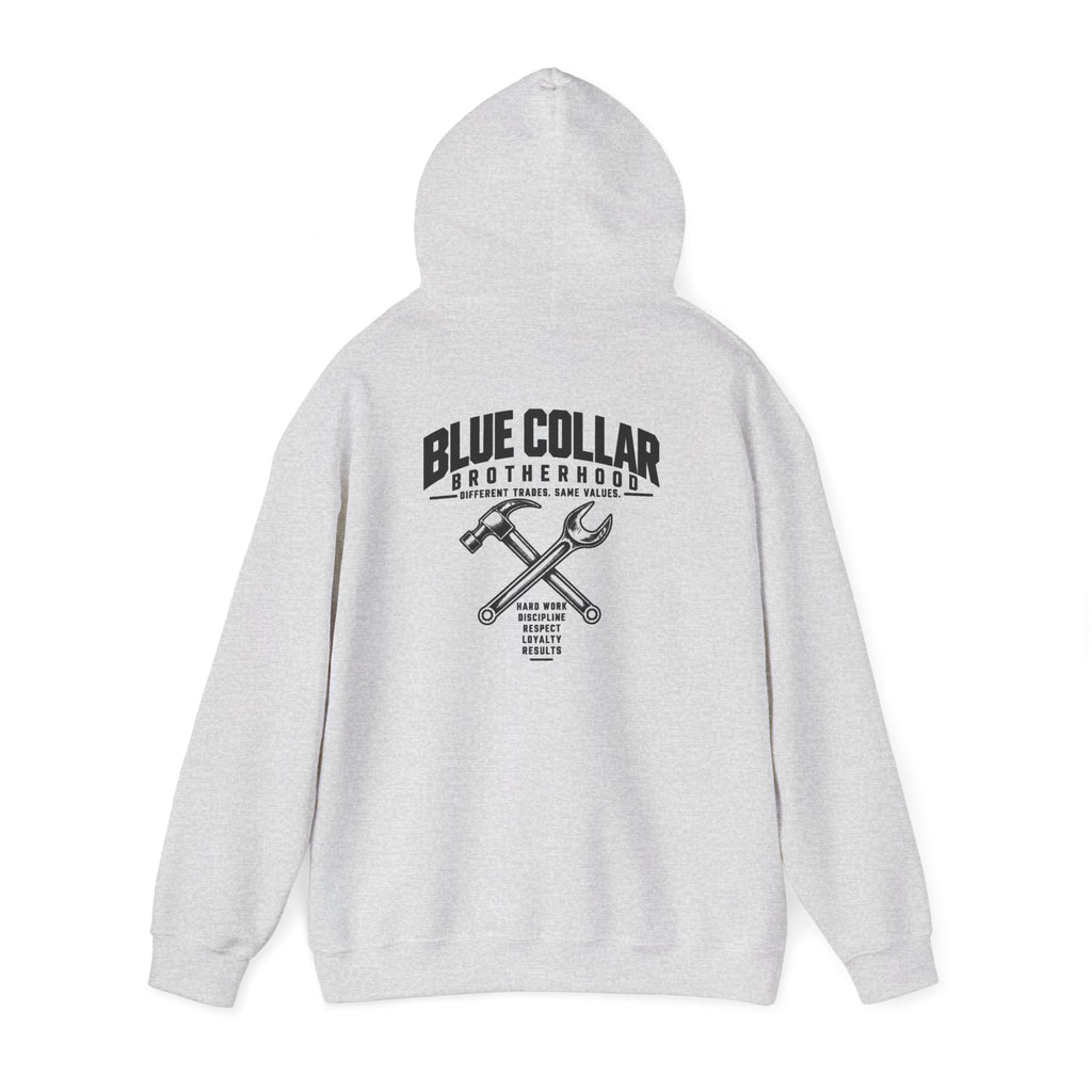 Unisex Heavyweight Blue Collar Brotherhood Hoodie