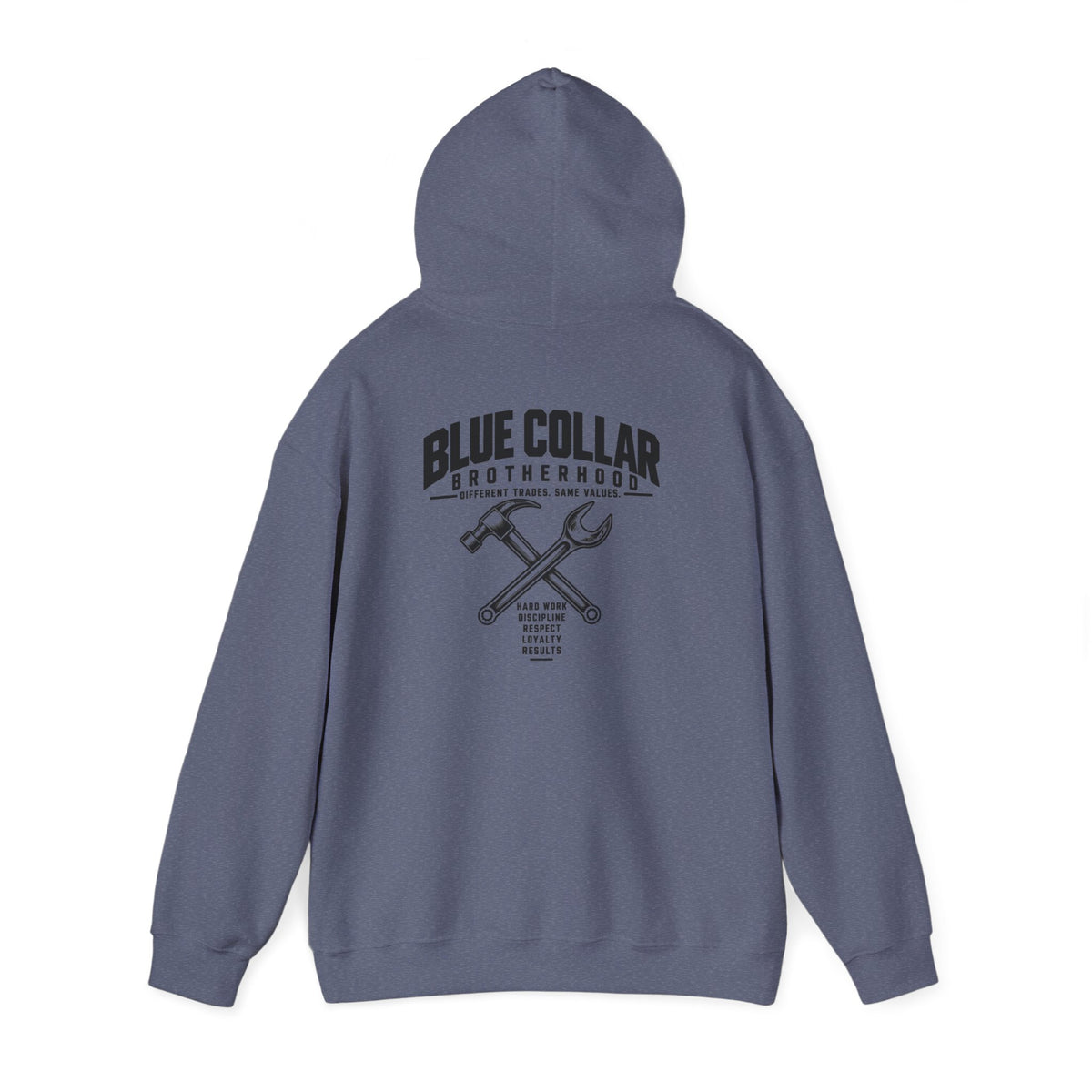 Unisex Heavyweight Blue Collar Brotherhood Hoodie