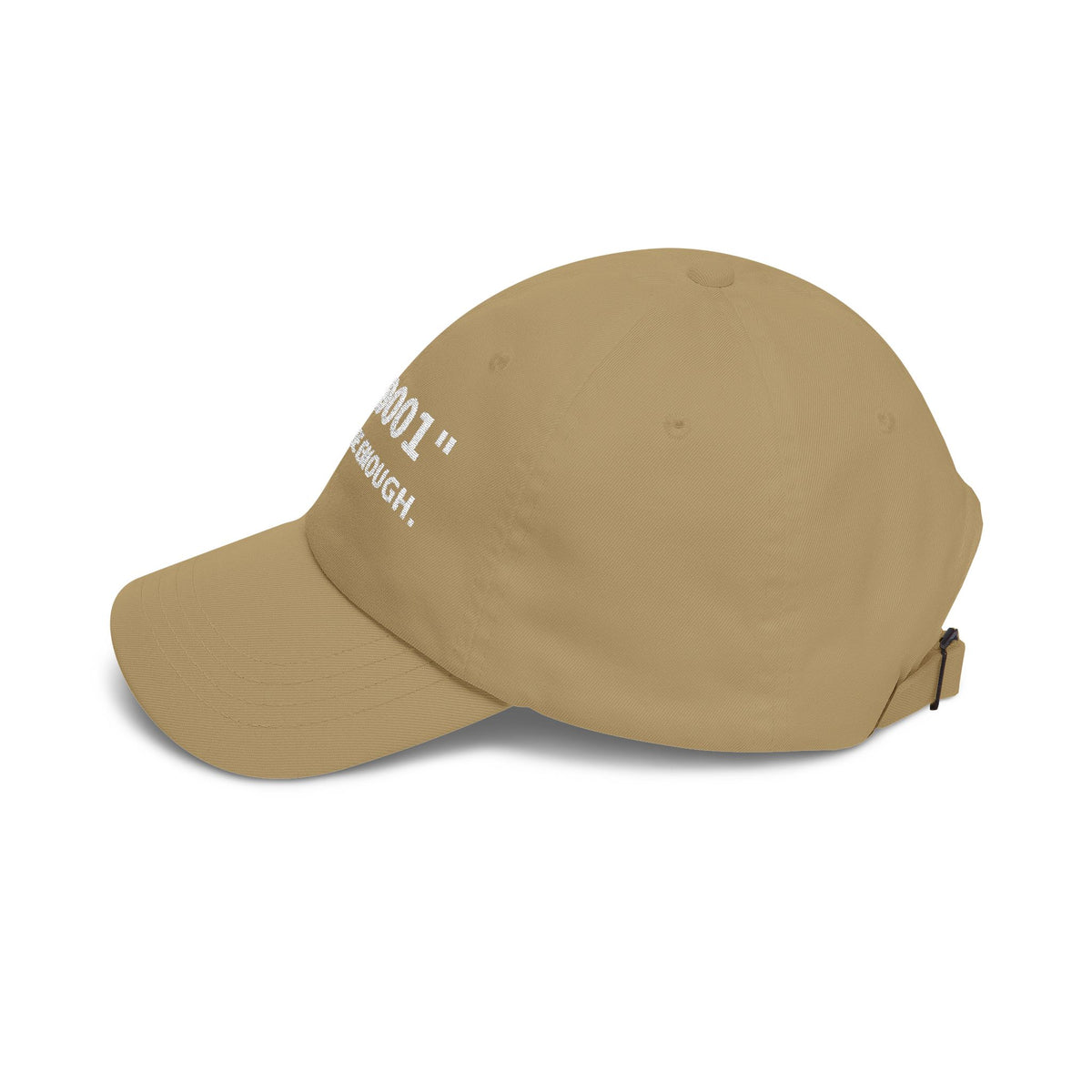Machinist ±.0001” “Close Enough.” Embroidered Dad Cap