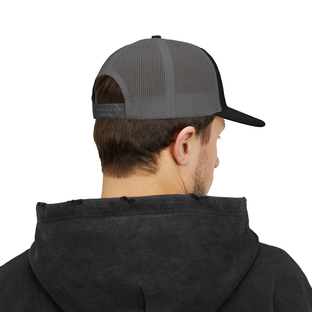 Snapback Trucker Cap Machinist ±.0001.  Close enough.