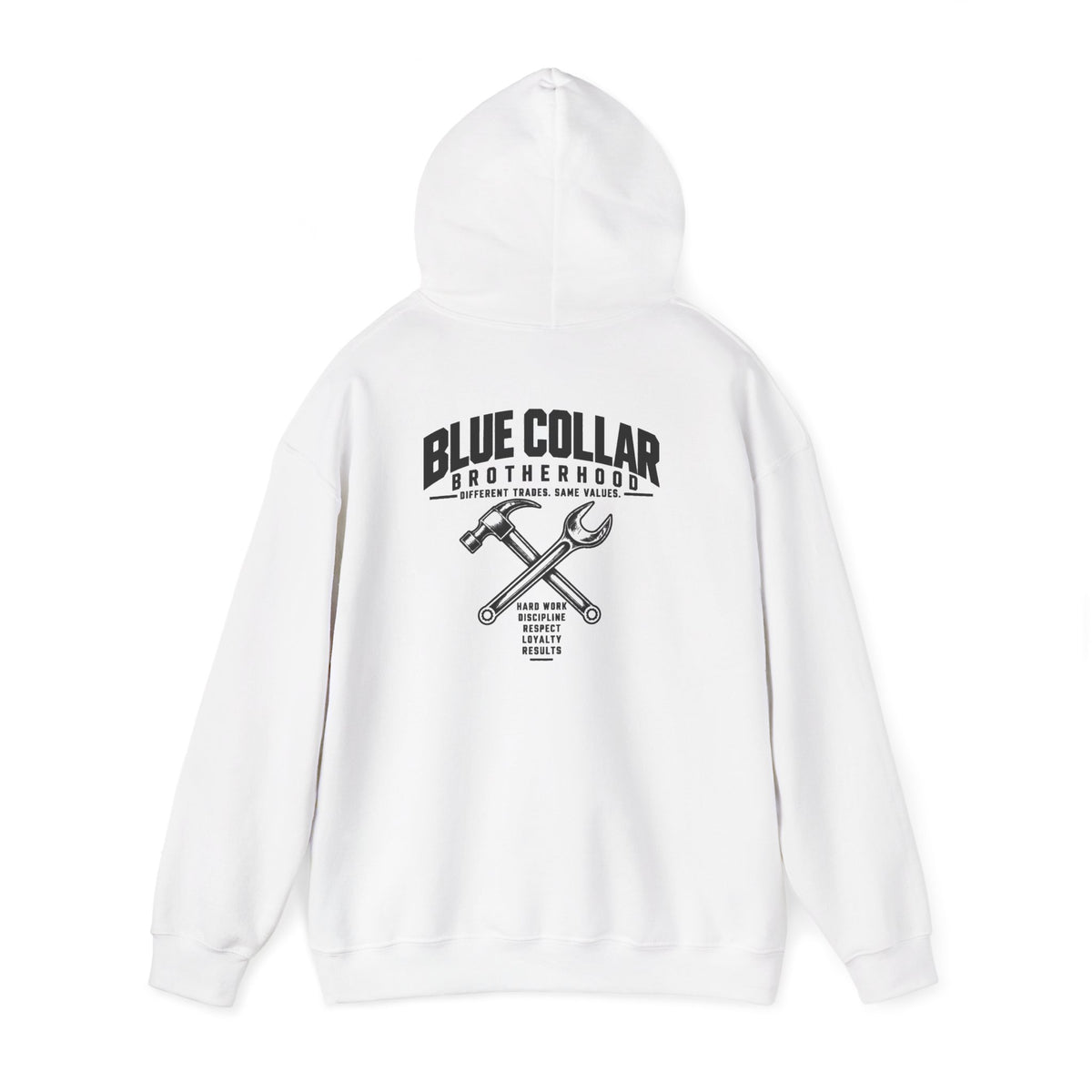 Unisex Heavyweight Blue Collar Brotherhood Hoodie