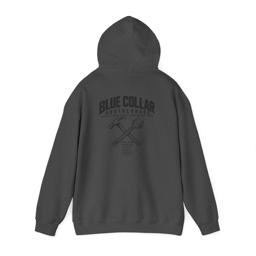 Unisex Heavyweight Blue Collar Brotherhood Hoodie