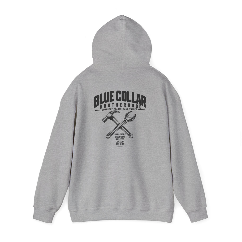 Unisex Heavyweight Blue Collar Brotherhood Hoodie