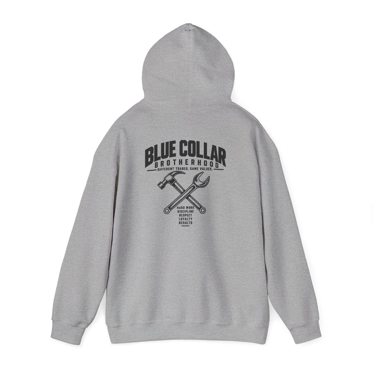 Unisex Heavyweight Blue Collar Brotherhood Hoodie